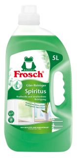 FROSCH Glass Cleaner Bio-Spirit tīrīšanas līdzeklis, 5000 ml