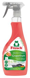 FROSCH Kitchen Cleaner Grapefruit izsmidzināms tīrīšanas līdzeklis, 500 ml