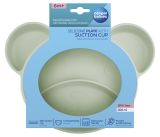 CANPOL BABIES Bear Grey šķīvis
