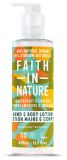 FAITH IN NATURE Grapefruit & Orange Hand & Body losjons, 400 ml