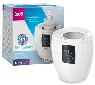 LOVI 4in1 White pudeļu sildītājs, 1 gab.