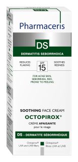 PHARMACERIS DS Octopirox SPF 15 sejas krēms, 30 ml