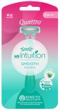 WILKINSON SWORD Quattro For Women Sensitive Comfort vienreizlietojamie skuvekļi, 3 gab.