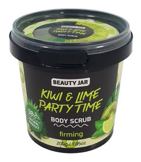 BEAUTY JAR Kiwi&Lime Party Time skrubis, 200 g