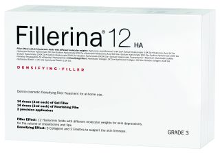 FILLERINA 12HA 2x30 ml Grade 3 komplekts, 1 gab.