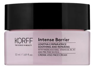 KORFF Intense Barrier Soothing and Repairing sejas krēms, 50 ml