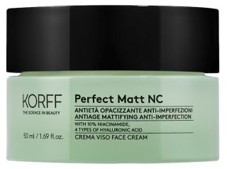 KORFF Perfect Matt NC Anti-Age Mattifying Anti-Imperfection sejas krēms, 50 ml