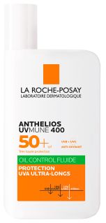 LA ROCHE-POSAY Anthelios Uvmune Oil Control Fluid SPF 50+ saules aizsarglīdzeklis, 50 ml
