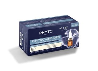 PHYTO Phytocyane-Men Progressive Anti-Hair Loss Treatment For Men 3,5 ml ampulas, 12 gab.