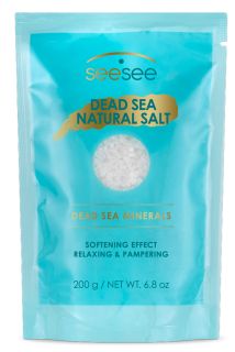 SEE SEE Dead Sea Natural vannas sāls, 200 g