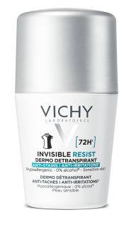 VICHY Invisible Resist 72H antiperspirants, 50 ml