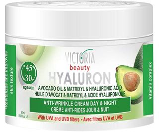 VICTORIA BEAUTY Hyaluron Anti-Wrinkle sejas krēms, 50 ml