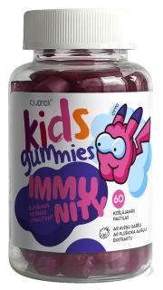 JONAX Kids Immunity Gummies košļājamās pastilas, 60 gab.