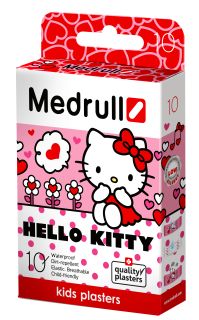 MEDRULL Hello Kitty plāksteris, 10 gab.