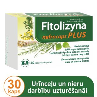 FITOLIZYNA Nefrocaps Plus kapsulas, 30 gab.