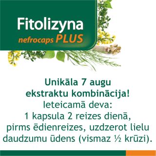 FITOLIZYNA Nefrocaps Plus kapsulas, 30 gab.