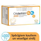 OLIDETRIM 4000 D3+K2 Omega 3 kapsulas, 30 gab.