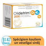 OLIDETRIM Omega 2000 D3 + K2 mīkstās kapsulas, 30 gab.