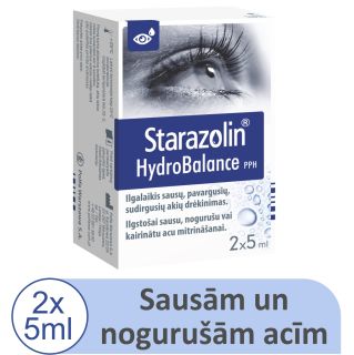 STARAZOLIN HydroBalance 5 ml acu pilieni, 2 gab.