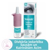 STARAZOLIN Sausām Un Kairinātām Acīm pilieni, 10 ml