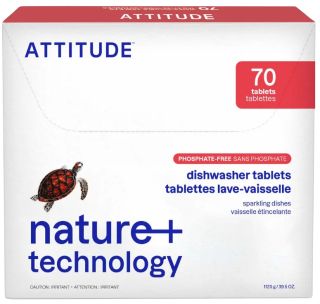 ATTITUDE Nature + Technology tabletes trauku mazgājamai mašīnai, 70 gab.