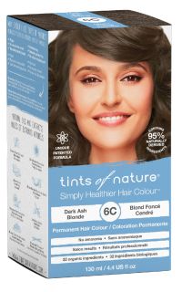 TINTS OF NATURE T6C Dark Ash Blonde matu krāsa, 130 ml