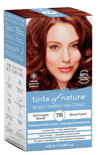 TINTS OF NATURE T7R Soft Copper Blonde matu krāsa, 130 ml
