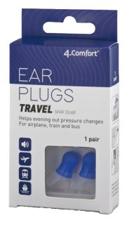 4-COMFORT Travel ausu aizbāžņi, 2 gab.