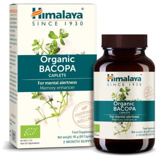 HIMALAYA Bacora Organic kapsulas, 60 gab.