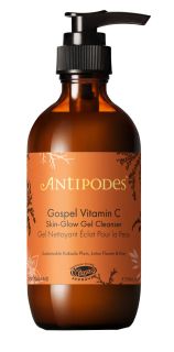 ANTIPODES Gospel Vitamin C Skin-Glow attīroša želeja, 200 ml