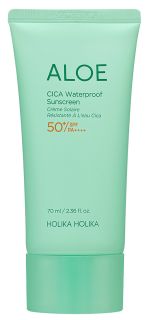 HOLIKA HOLIKA Aloe Cica Waterproof Sunscreen SPF50+ saules aizsargkrēms, 70 ml