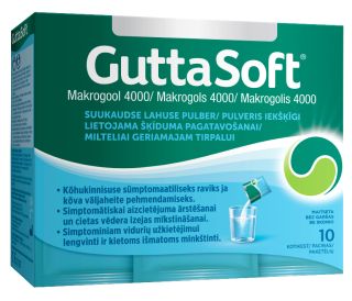 GUTTA SOFT pulveris, 10 gab.