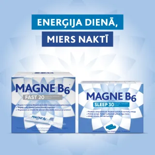 MAGNE B6 Sleep (Magnijs) kapsulas, 30 gab.