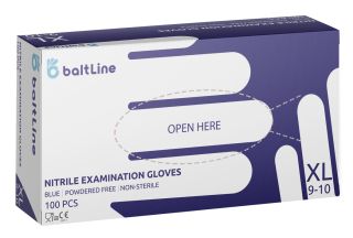 BALTLINE Izmērs XL, nitrila cimdi, 100 gab.