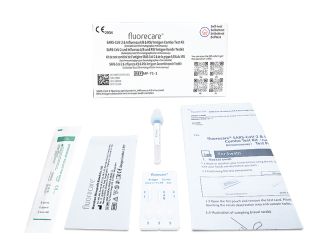 FLUORECARE COVID-19 +A/B grip +RSV tests, 1 gab.