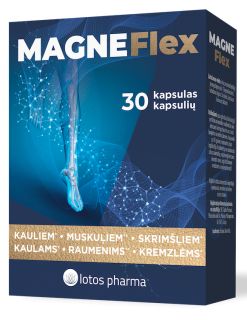 MAGNEFLEX MAGNEFLEX kapsulas, 30 gab.