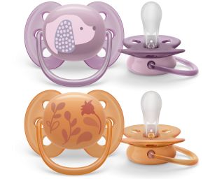 PHILIPS Avent Ultra Soft 6-18 m. māneklītis, 2 gab.