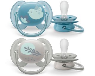 PHILIPS Avent Ultra Soft 6-18 m. māneklītis, 2 gab.