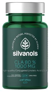 SILVANOLS Premium CLA 80% kapsulas, 60 gab.