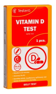 TESTERA Vitamin D tests, 1 gab.