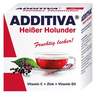 ADDITIVA + vitamin C + zink + vitamin D3 paciņas, 10 gab.