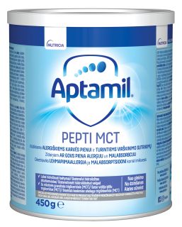 APTAMIL Pepti MCT piena maisījums, 450 g