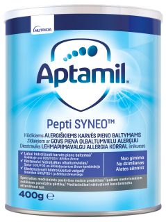 APTAMIL Pepti Syneo 0+ piena maisījums, 400 g