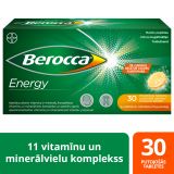 BERROCA Energy putojošās tabletes, 30 gab.