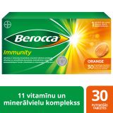 BERROCA Immunity putojošās tabletes, 30 gab.