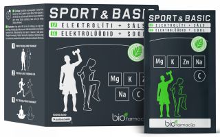 BIOFARMACIJA Bio MAGNIJS + Bio KĀLIJS Sport & Basic pulveris, 14 gab.