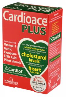 CARDIOACE Plus kapsulas, 60 gab.