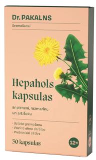 DR. PAKALNS Hepahols kapsulas, 30 gab.