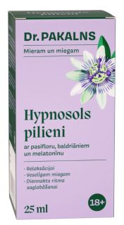 DR. PAKALNS Hypnosols pilieni, 25 ml