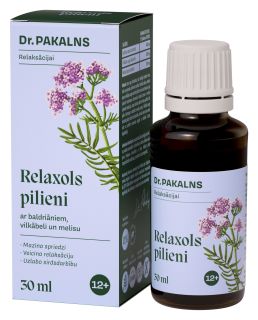 DR. PAKALNS Relaxols Stress Support pilieni, 30 ml